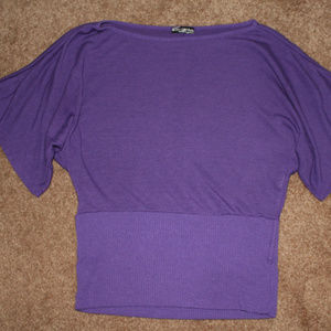 body central purple top